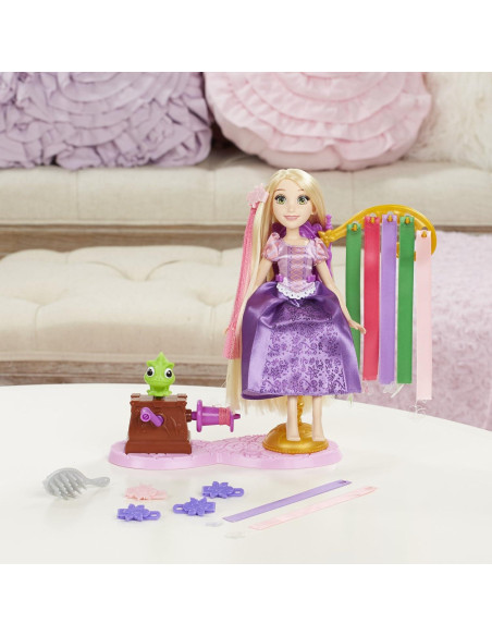 Salón Real de Ribbons Rapunzel Disney - Muñeca y Accesorios