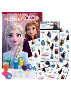 Libro para Colorear Disney Frozen 2 con Stickers y Sellos
