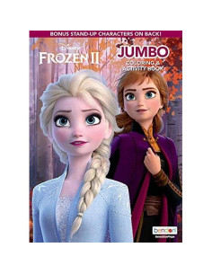 Libro para Colorear Disney Frozen 2 con Stickers y Sellos 2