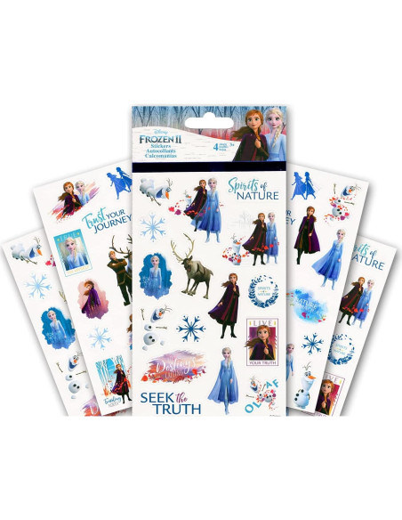 Libro para Colorear Disney Frozen 2 con Stickers y Sellos