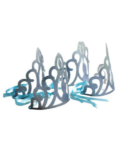 Coronas de Elsa para Fiesta de Frozen - Paquete de 12