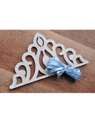 Coronas de Elsa para Fiesta de Frozen - Paquete de 12