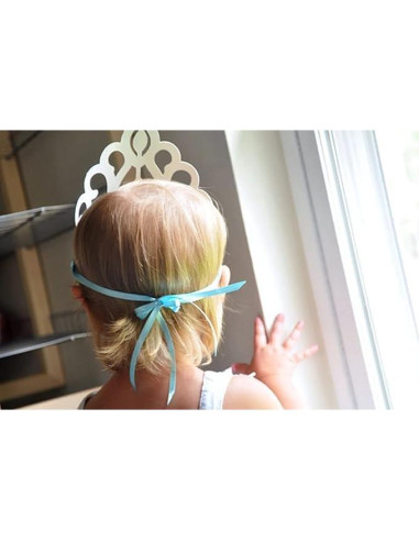 Coronas de Elsa para Fiesta de Frozen - Paquete de 12