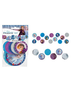 Círculos de Mega Confeti Multicolor Disney Frozen 2 - 48 Piezas