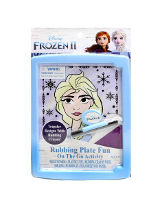 Placas de Frotar Disney Frozen II - 14 Piezas Multicolor