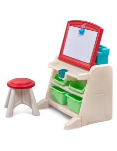 Escritorio Step2 Flip & Doodle con Taburete para Niños