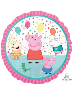 Globos de Fiesta Peppa Pig Anagram 7 Foil y 9 Láttex 2