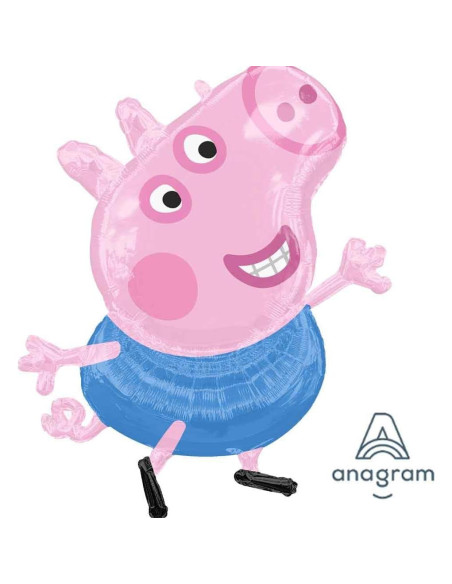 Globos de Fiesta Peppa Pig Anagram 7 Foil y 9 Láttex