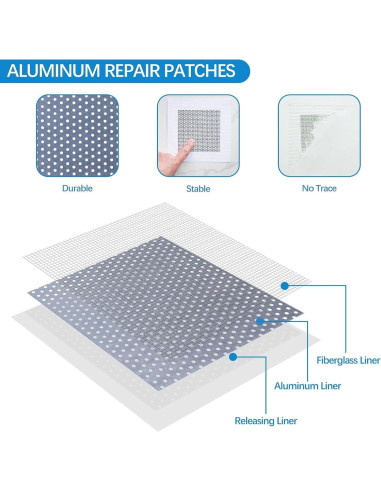 Kit de Reparación de Drywall 8 en 1 HOMMEE con Masilla 240g