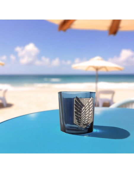 Vaso de Disparo Cuadrado Just Funky Attack on Titan 44ml