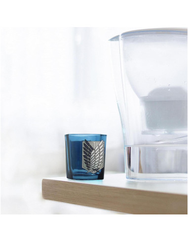 Vaso de Disparo Cuadrado Just Funky Attack on Titan 44ml