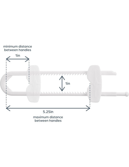 Cerraduras Deslizantes Dreambaby L183 - Paquete de 3 - Seguridad Niños