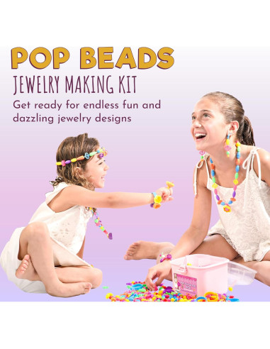 Kit de Joyería Orian con 550 Piezas para Niñas 3+ Años