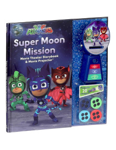 PJ Masks: Super Moon Mission Movie Theater Storybook & Movie Projector 2