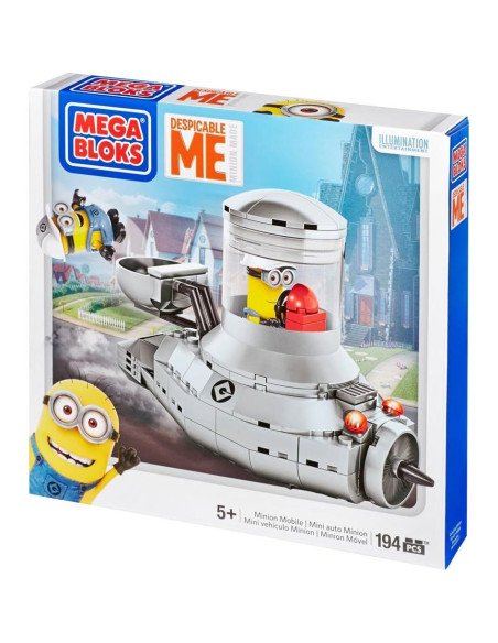 Mega Bloks Minions Móvil Construible con 2 Personajes