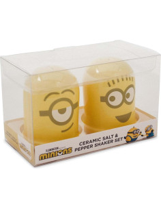 Set de Salero y Pimentero Cerámica Minions Mi Villano Favorito 2