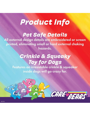 Juguete de Peluche para Perros Care Bears Share Bear 20 cm