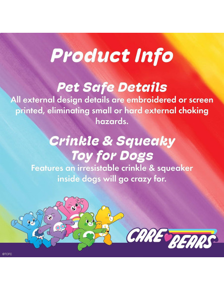 Juguete de Peluche para Perros Care Bears Share Bear 20 cm