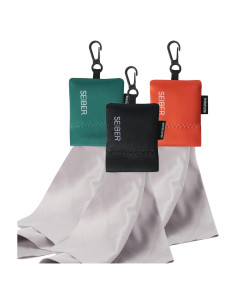 Paño de limpieza de gafas Seiber microfibra 17.78cm 3Pcs