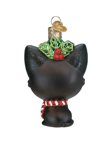 Adorno de Vidrio Soplado Jade Old World Christmas 10.8 cm