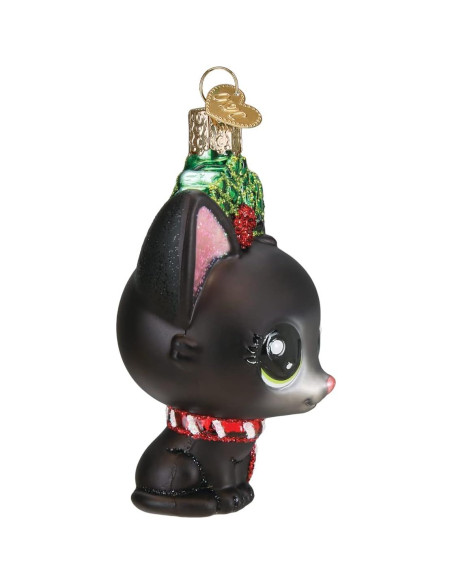 Adorno de Vidrio Soplado Jade Old World Christmas 10.8 cm