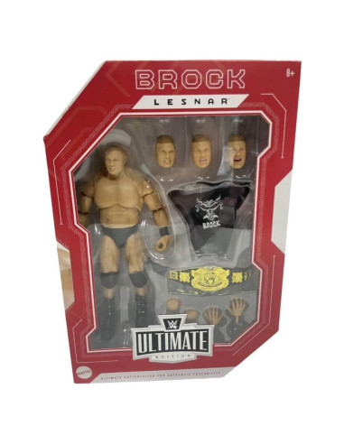 Figura de Acción WWE Brock Lesnar Mattel Ultimate 15.2 cm