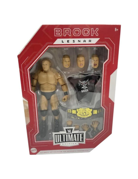 Figura de Acción WWE Brock Lesnar Mattel Ultimate 15.2 cm