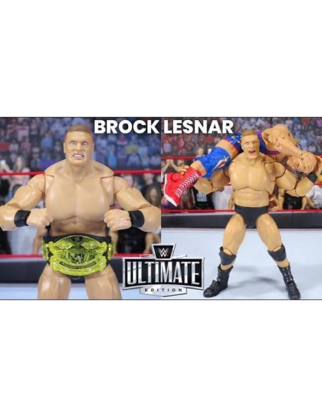 Figura de Acción WWE Brock Lesnar Mattel Ultimate 15.2 cm