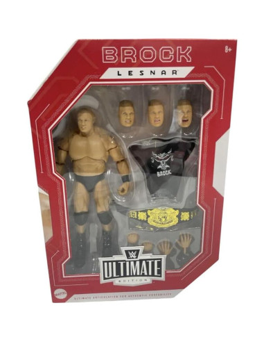Figura de Acción WWE Brock Lesnar Mattel Ultimate 15.2 cm