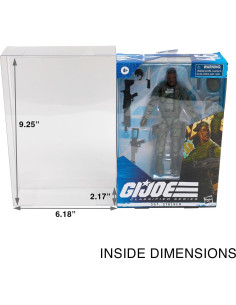 Funda Protectora para Cajas GI Joe Clasificado - Platinum Protectors (10 Unidades) 2