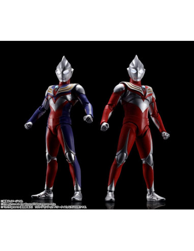 Figura de Acción Ultraman Tiga Power Type Bandai 15+