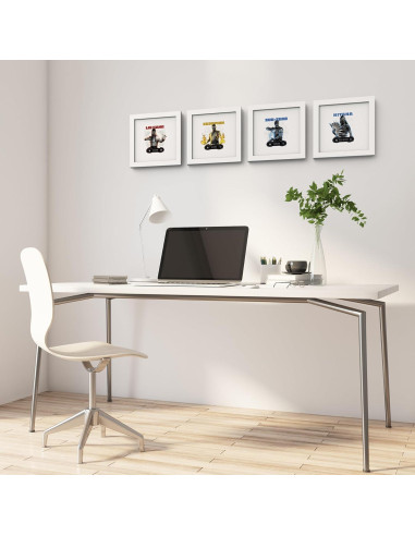 Arte de Pared Gallery Pops Mortal Kombat Scorpion 30x30 cm