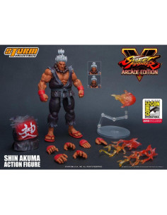 Figura de Acción Storm Collectibles Shin Akuma 1/12 Street Fighter V 2