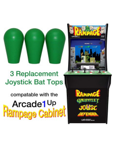 Joystick Arcade Verde Bat Top para Arcade1up y MAME
