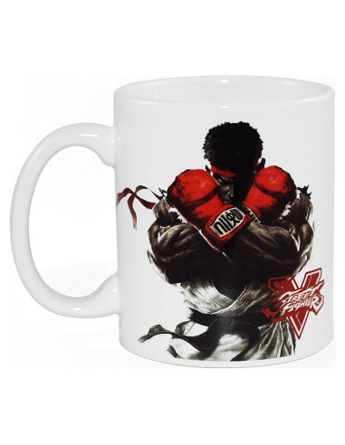 Taza de Cerámica JUST FUNKY Street Fighter V Ryu 325ml