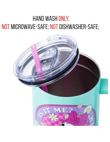 Taza Acero Inoxidable Silver Buffalo Daisy Duck 40oz con Asa