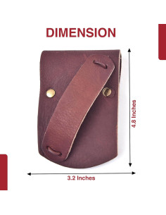 Frog de espada de cuero Armory Replicas para diestros 8.26 cm 2