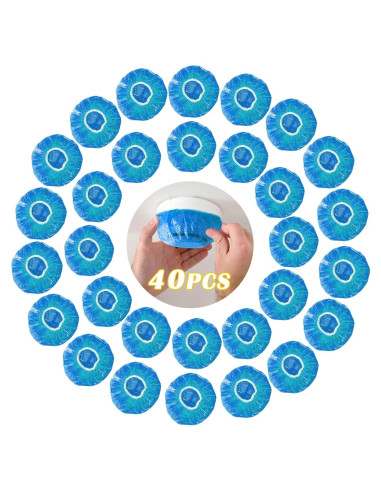 40 Cubiertas de Detector de Humo Dxmimer Azul Reutilizables