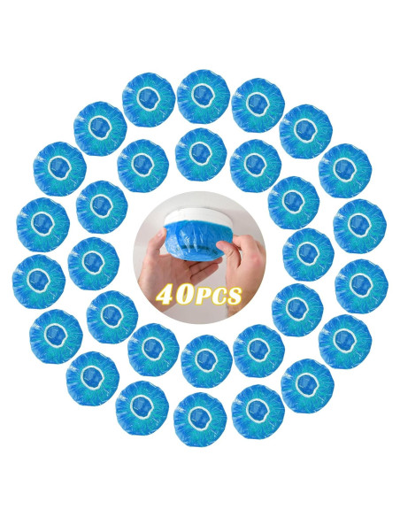 40 Cubiertas de Detector de Humo Dxmimer Azul Reutilizables