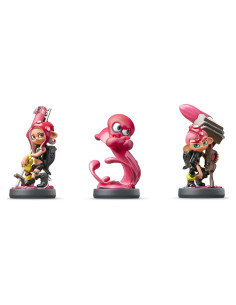 Amiibo Triple Set Octoling Nintendo - Importación Japón