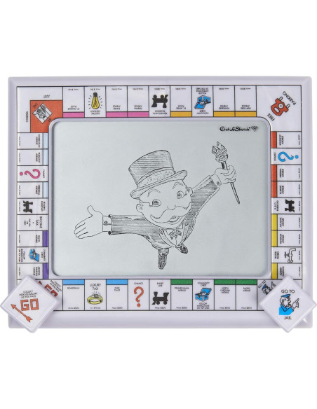 Etch A Sketch Clásico Monopoly Edición Limitada 60 Años