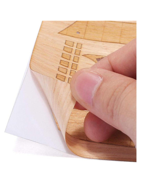 Cubierta de Madera Tamiya Bismarck 1:350 Mejorada