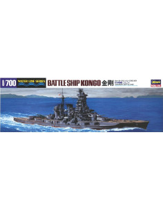 Modelo Acorazado IJN Kongo Hasegawa 1/700 para armar 2