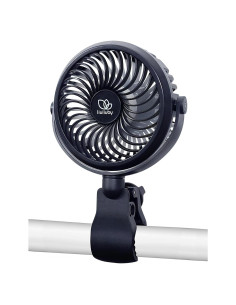 Ventilador Portátil Recargable para Cochecito liuliuby JB - Clip On