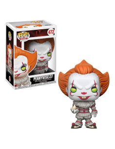 Figura Coleccionable Funko Pop Eso - Pennywise con Barco 9.5 cm