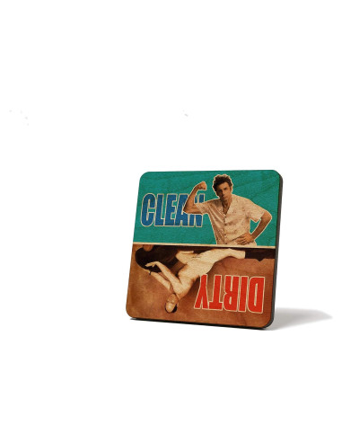 Imán de Lavavajillas Sucio/Limpio American Brand Studio