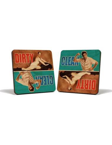 Imán de Lavavajillas Sucio/Limpio American Brand Studio