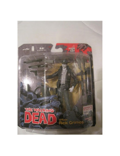 Figura de Acción McFarlane Toys Rick Grimes Blanco y Negro