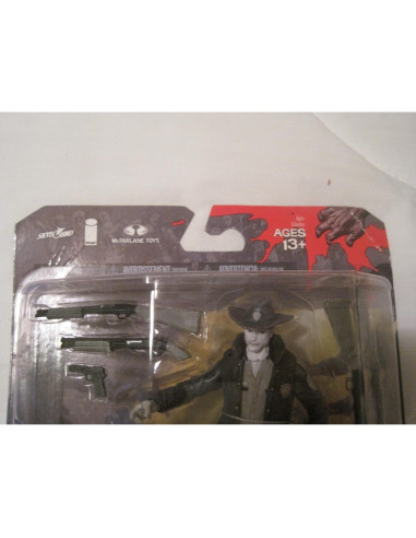 Figura de Acción McFarlane Toys Rick Grimes Blanco y Negro