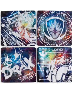 Juego de Platos de Plástico Guardianes de la Galaxia - 4 Piezas 20.32 cm 2